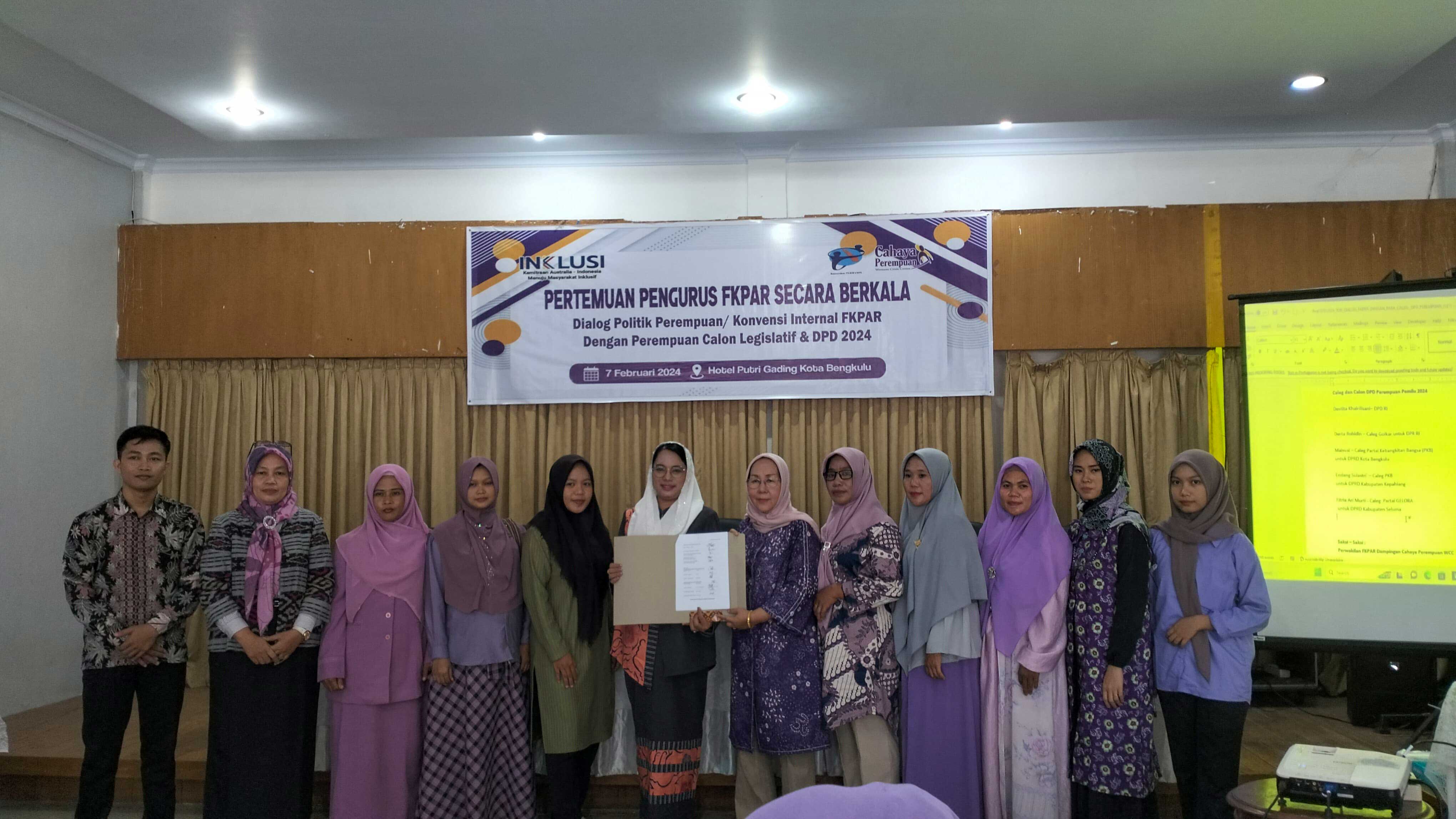 Penguatan Forum Komunitas Perempuan Akar Rumput (FKPAR)